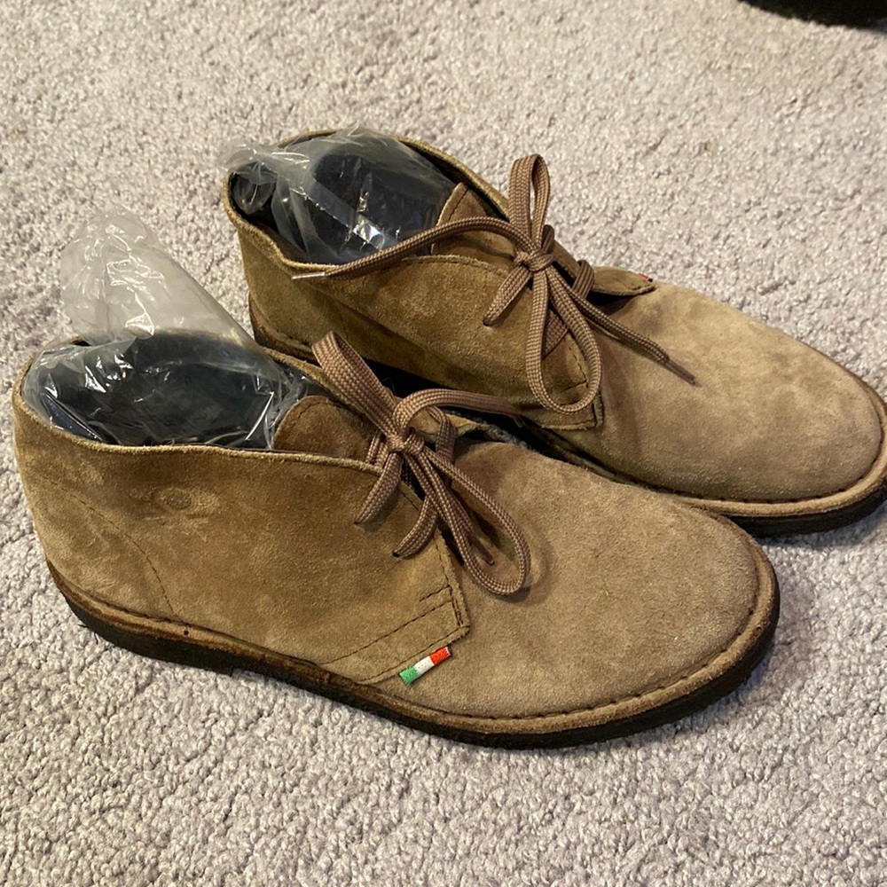 PELLE suede chukka boots - size 39
